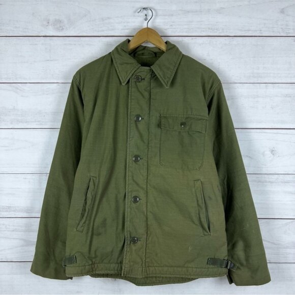 Vintage 1984 US Military Cold Weather Permeable A-2 Jacket - Picture 1 of 12